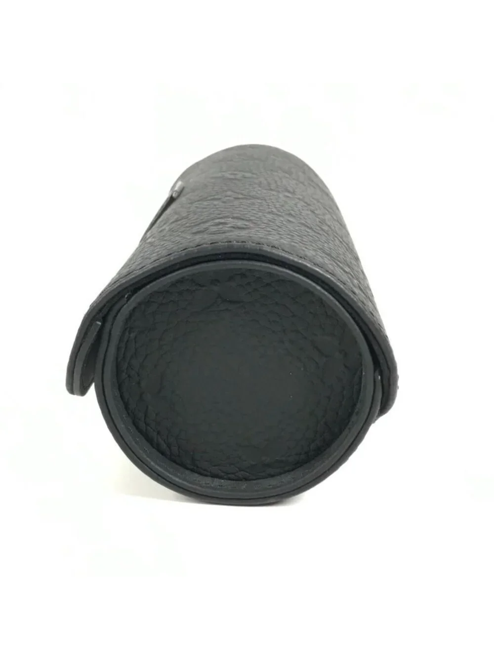 Louis Vuitton Pouch Etui 3 Montre Taurillon Leather Black
